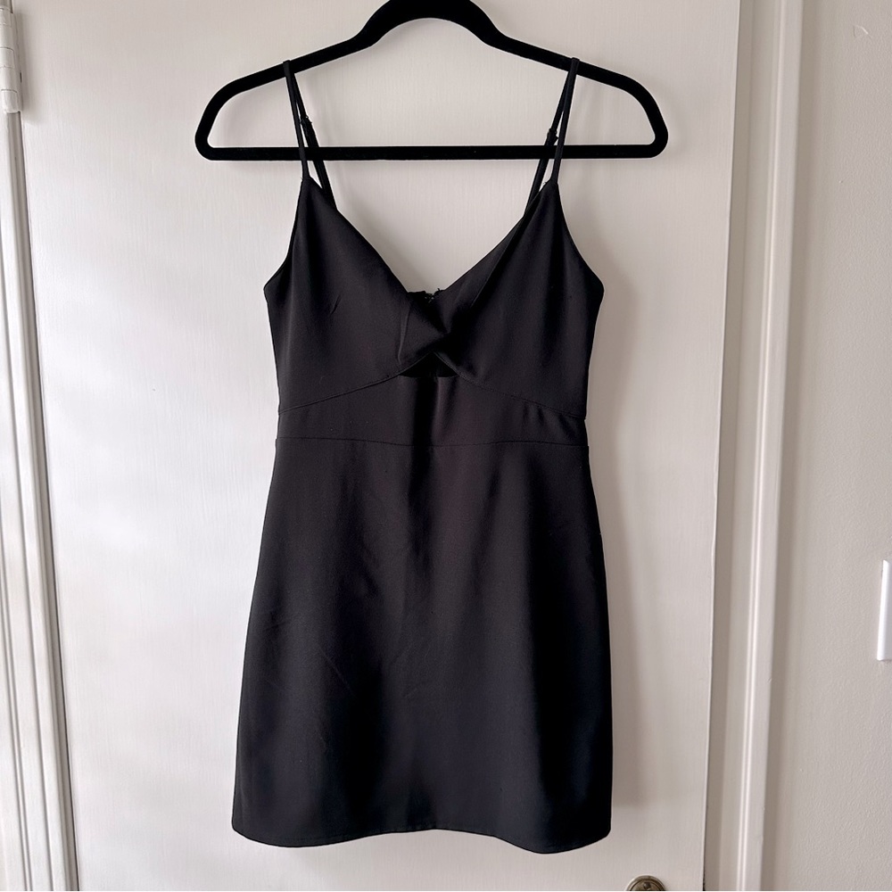 Abercrombie black mini dress